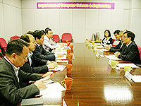 The delegation from Northwestern Polytechnic University visits the Department of Computer Science and Engineering in CUHK